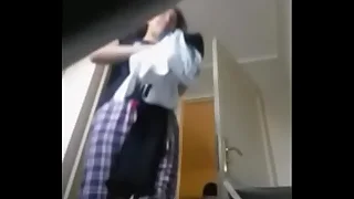 Indian step angel of mercy overdue renege recorded while taking a shower by