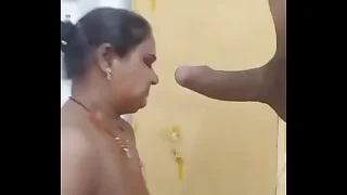 Ice creams shot  aunty Indian